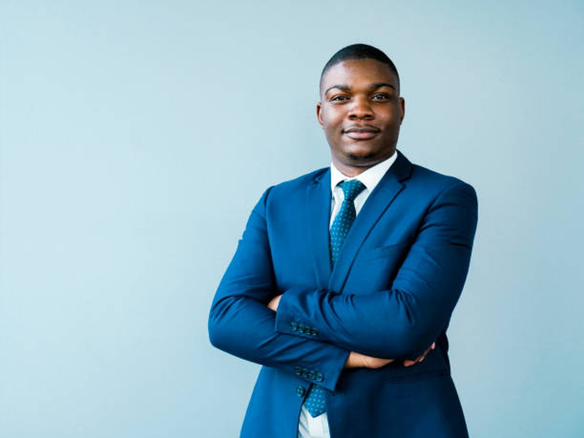 Confident young professional
